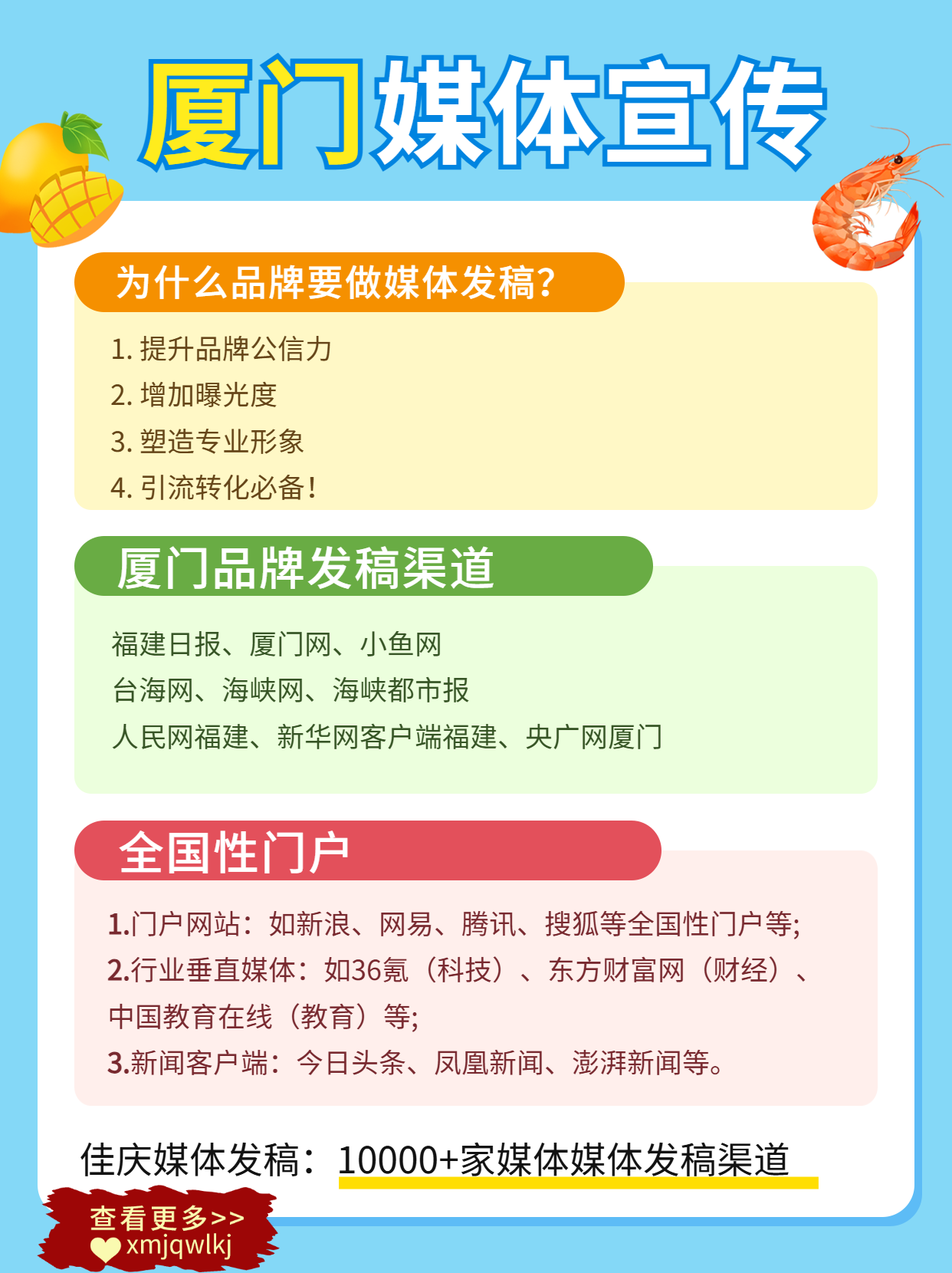 廈門品牌宣傳，媒體發(fā)稿有哪些渠道或平臺？